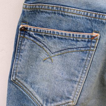 STD STRAIGHT JEANS -VINTAGE WASH-