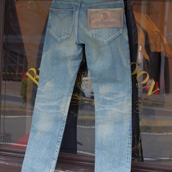 NARROW STRAIGHT JEANS -VINTAGE WASH-