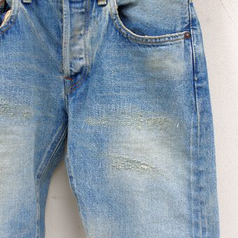 NARROW STRAIGHT JEANS -VINTAGE WASH-