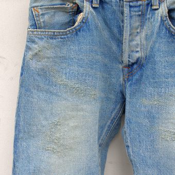 NARROW STRAIGHT JEANS -VINTAGE WASH-