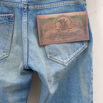 NARROW STRAIGHT JEANS -VINTAGE WASH-