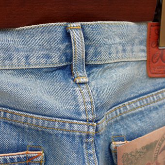 NARROW STRAIGHT JEANS -VINTAGE WASH-