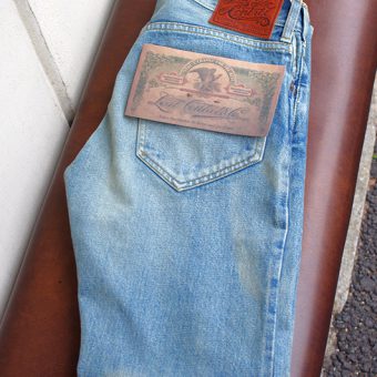 NARROW STRAIGHT JEANS -VINTAGE WASH-