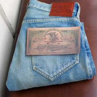 NARROW STRAIGHT JEANS -VINTAGE WASH-