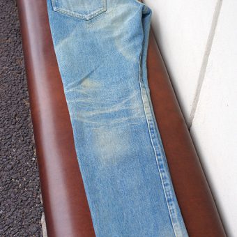 NARROW STRAIGHT JEANS -VINTAGE WASH-