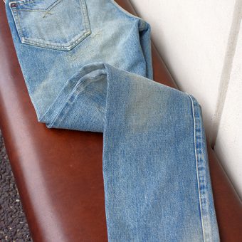 NARROW STRAIGHT JEANS -VINTAGE WASH-