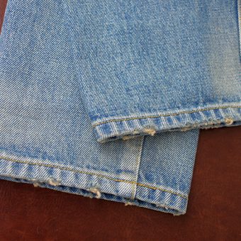 NARROW STRAIGHT JEANS -VINTAGE WASH-