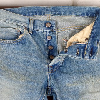 NARROW STRAIGHT JEANS -VINTAGE WASH-