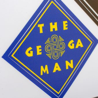 CUSTOM STICKER [THE GERUGA MAN]