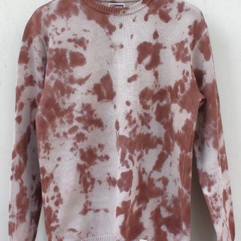 TIE-DYE KNIT SHIRT