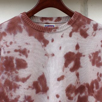 TIE-DYE KNIT SHIRT