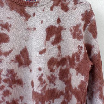 TIE-DYE KNIT SHIRT