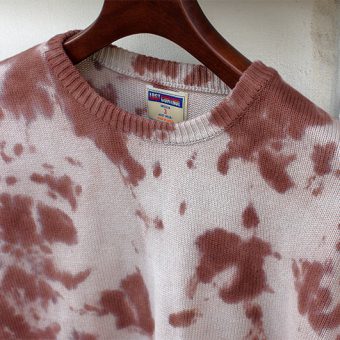 TIE-DYE KNIT SHIRT