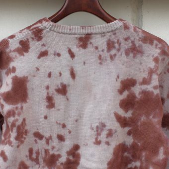 TIE-DYE KNIT SHIRT