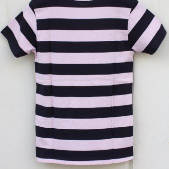 SHORT SLEEVE BORDER POCKET T-SHIRTS