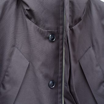 FOOTED COAT [WATER-REPELLENT]