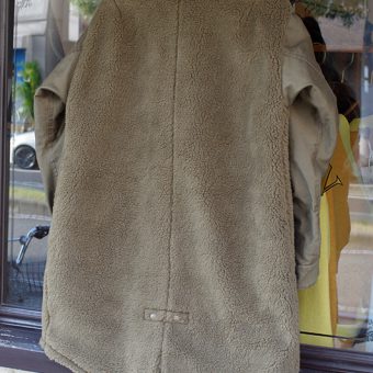 STAND COLLAR BOA COAT