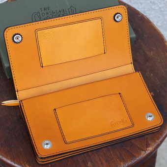 LEATHER WALLET  -LONG-