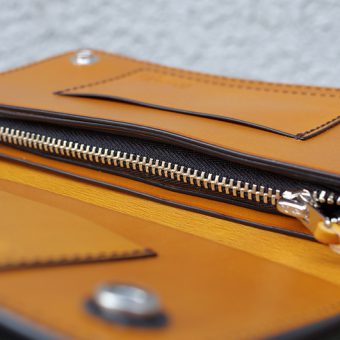 LEATHER WALLET  -LONG-