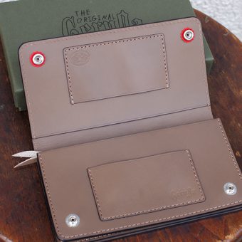 LEATHER WALLET  -LONG-