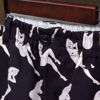 MALE/FEMALE PATTERN HALF PANTS