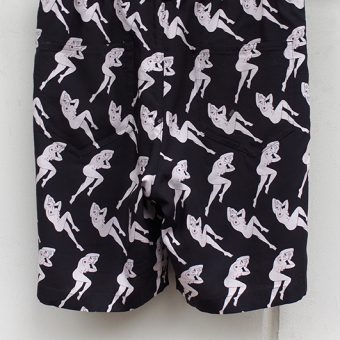 MALE/FEMALE PATTERN HALF PANTS