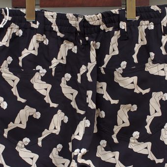 MALE/FEMALE PATTERN HALF PANTS