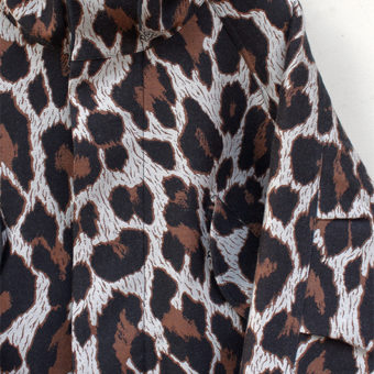 LEOPARD/550g MELTON COAT BLOUSON