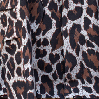 LEOPARD/550g MELTON COAT BLOUSON