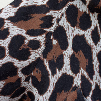 LEOPARD/550g MELTON COAT BLOUSON