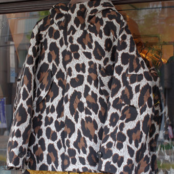 LEOPARD/550g MELTON COAT BLOUSON