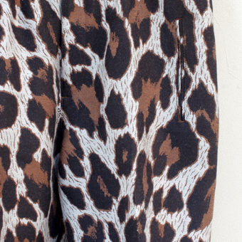 LEOPARD/550g MELTON PANTS