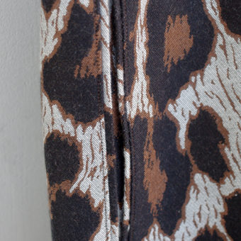 LEOPARD/550g MELTON PANTS