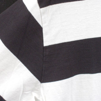 4/5 SLEEVE BORDER POCKET T-SHIRTS