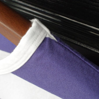 4/5 SLEEVE BORDER POCKET T-SHIRTS