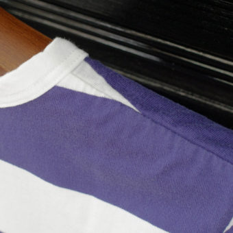 SHORT SLEEVE BORDER POCKET T-SHIRTS