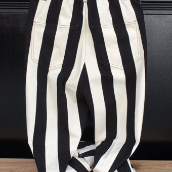 11号帆布 STRIPE LOOSE PANTS