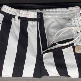 11号帆布 STRIPE LOOSE PANTS