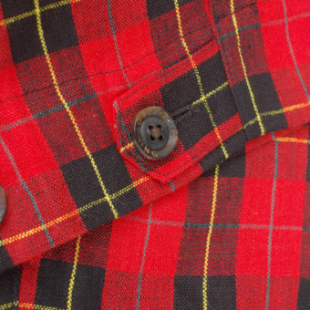 TARTAN CHECK EASY PANTS