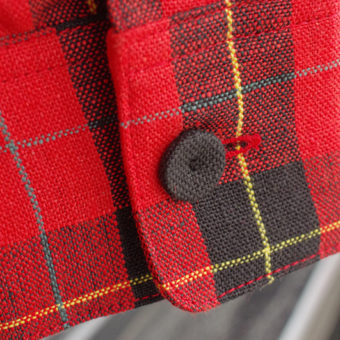 TARTAN CHECK OPEN COLLAR SHIRTS