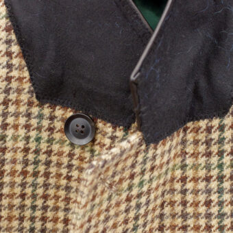 ABRAHAM MOON GUN CLUB CHECK CHESTER COAT