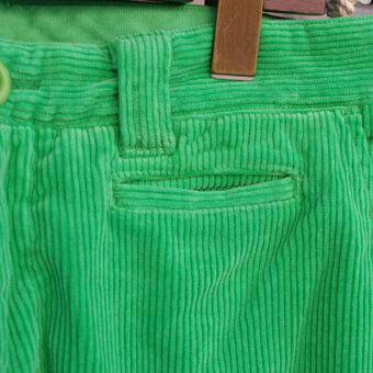 CORDUROY LOOSE FITTING TROUSERS