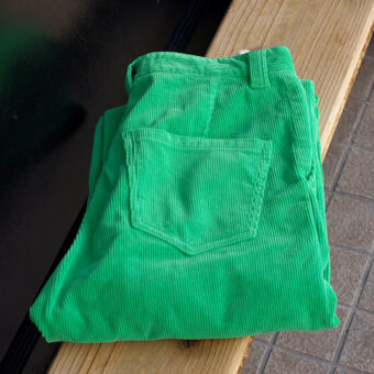 CORDUROY LOOSE FITTING TROUSERS