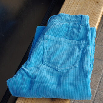 CORDUROY LOOSE FITTING TROUSERS