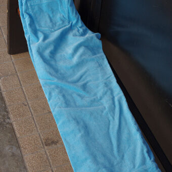 CORDUROY LOOSE FITTING TROUSERS