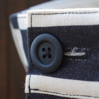 IRREGULAR CHECKERED FLAG WIDE TROUSERS